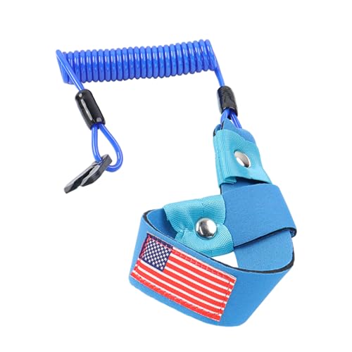 Boat Kill Switch Lanyard Replacement - Blue, 53 Inch