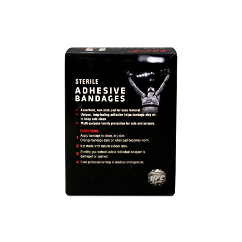 Assorted Adhesive Bandages - 3/4" x 3", Pack of 100