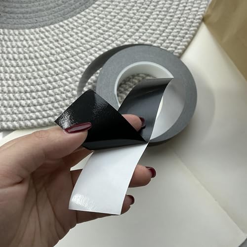 Light Blocking Tape 1.2 inch x165 Feet,100% Blackout DIY Blackout Stickers Black Masking Tape for LED Lights Electronics Windows Indicators Light Strips