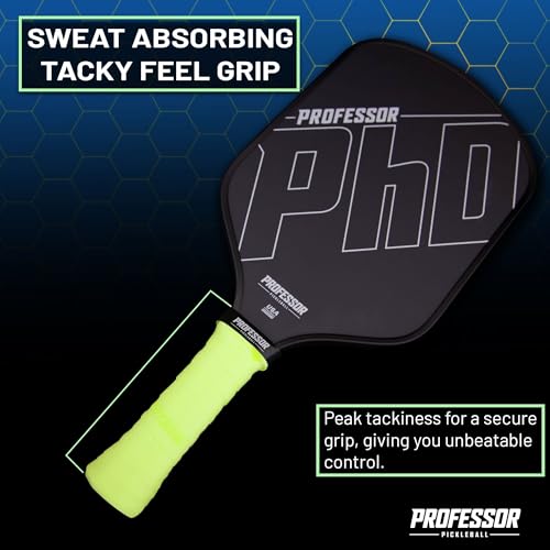 Pickleball Paddle Overgrip Tape - Max Tacky, 6-Pack Neon Glow