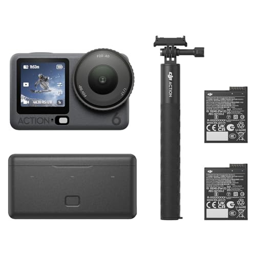 8K Waterproof Action Camera - DJI Osmo Action 6 Enhanced Combo