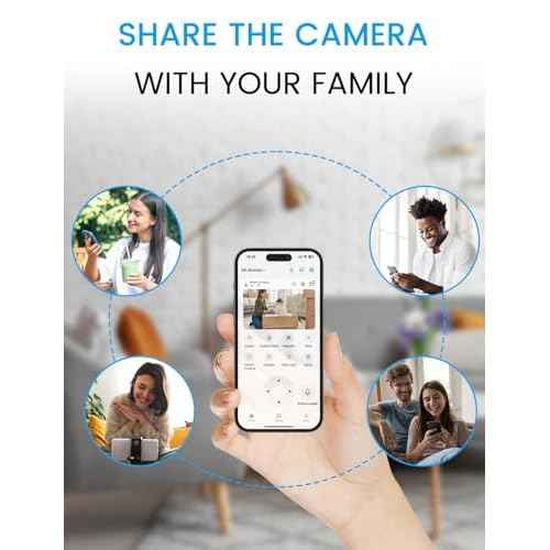 2K WiFi Light Bulb Security Camera, 2.4G & 5G WiFi,Motion Tracking, Two-Way Talk, Color Night Vision, Motion Detection, 355¡Æ Bulb Cameras (Black-2Pack)