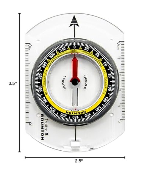 Brunton - TruArc 3 - Base Plate Compass