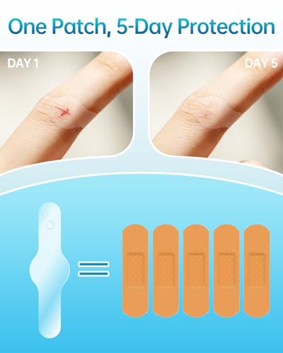 Hydrocolloid Bandages - Optimally Thin 0.7in x 2.44in, 10 Count