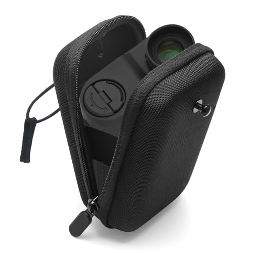 Golf Rangefinder Hard Shell Case - Universal Carry Bag (Black)