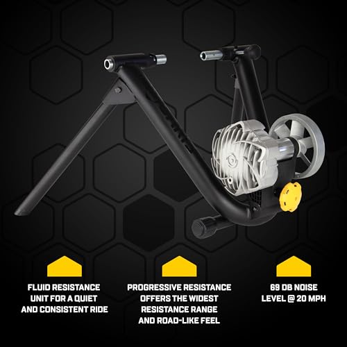 Fluid2 Indoor Bike Trainer - Smart Equipped for Road & Mountain Bikes