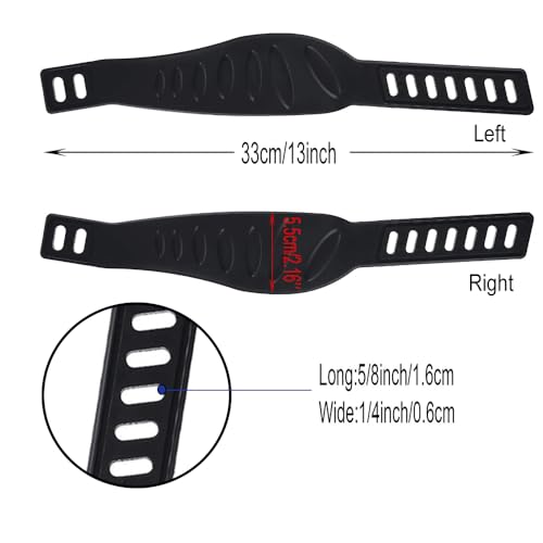 Adjustable Exercise Bike Pedal Straps - 2 Pcs Style 2