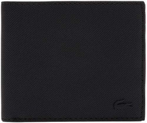 Lacoste Men's Classic Billfold Wallet - Medium Size with Coin Pocket - Stylish & Durable