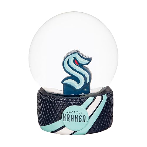 Seattle Kraken Snow Globe - Officially Licensed Hockey Decor
