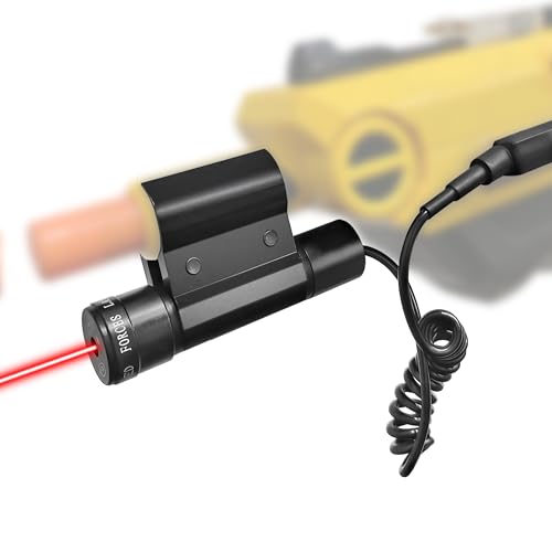 Adjustable Red Laser Sight for BugaSalt Fly Gun - Tactical Aiming Accessory