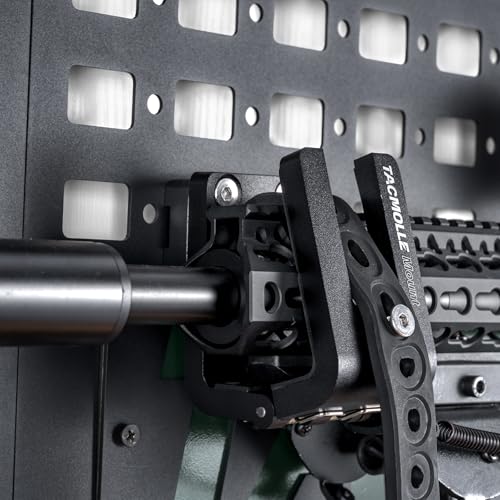 Mounting Bracket Base for MOLLE Panel, MOLLE Adapter Accessories Mount for Fire Extinguisher Mount Gun Rack Gas Can Holder, 2-Pack