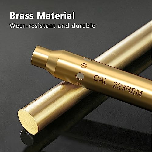 Red Laser Bore Sighter for .223 5.56mm - High Accuracy & Compact