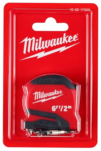 Milwaukee Electric - 6FT/2M Keychain Tape Measure