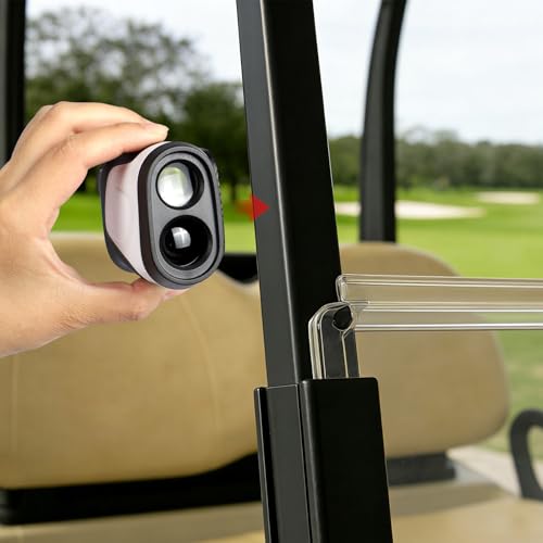 Magnetic Golf Rangefinder Holder Mount - Black