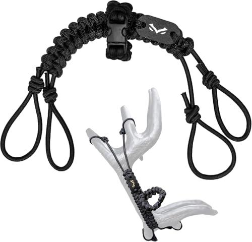 Deer Silencer for Rattling Antlers & Shed Hunting | Black Rack System Accessory