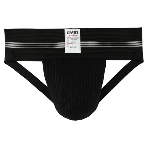 Men's 3" Wide Band Athletic Supporter - Large / Black
