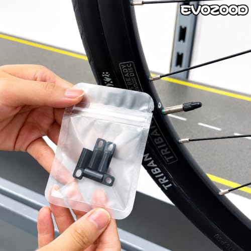 4 Pack Presta Valve Caps with Core Remover - Lightweight Aluminum - Black