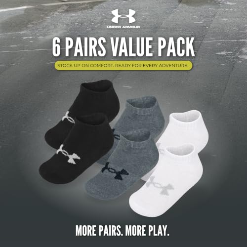 Boys' Low Cut Socks Multi Pack - 2-4T / Grey