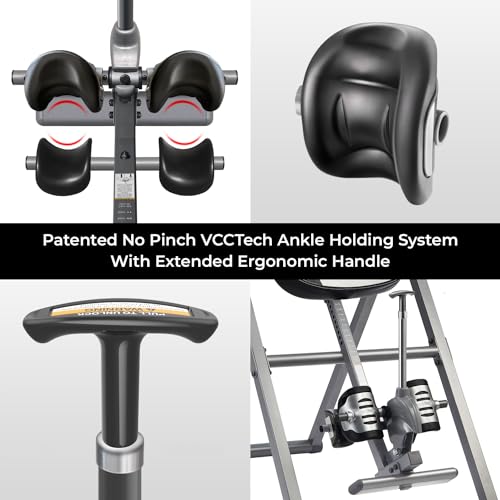 Advanced Heat and Massage Inversion Table for Back Relief