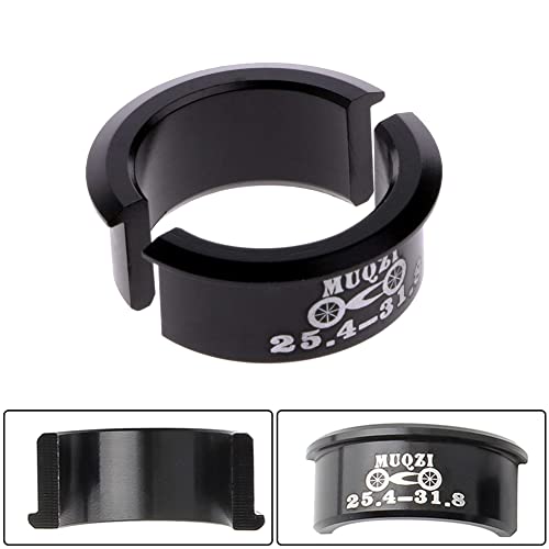 4x Aluminum Handlebar Shim Adapter 25.4mm to 31.8mm Bicycle Spacers