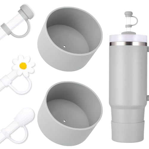 Silicone Boot and Straw Cover Set for Stanley Cup - 5pcs