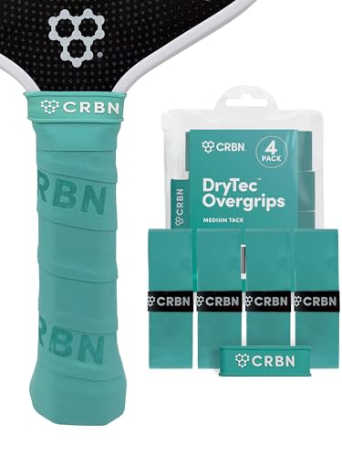 Drytec Overgrips for Pickleball Paddle - Teal 4 Pack
