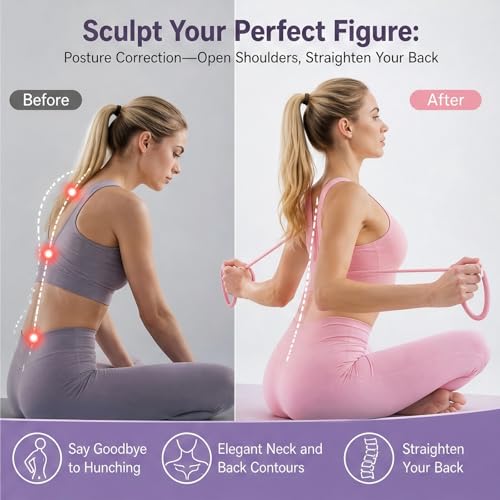 Figure 8 Resistance Bands with Handles - 15/25/35 LB