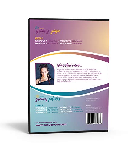 Gentle Groovy Yoga & Pilates DVD Collection
