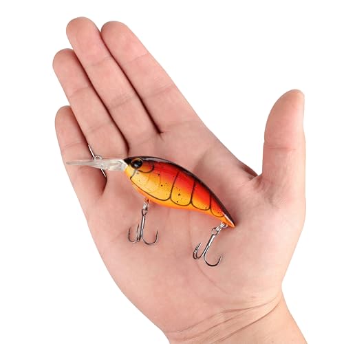 Money Badger Fishing Hard Bait - Fire Craw / 2.75in - 7.25oz
