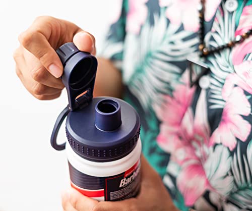 Jurassic Park Barbasol 13oz Water Bottle - Grupo Erik Stainless Steel Travel Bottle