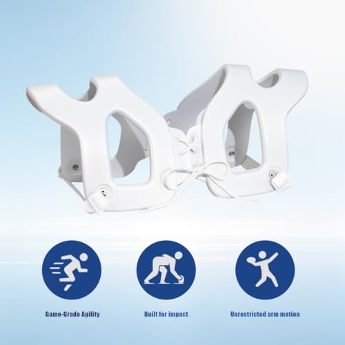 Clasextr Shoulder Injury Pad - Under Shoulder Protection for Football, Hockey & Lacrosse (Adult 20 x 9 in)
