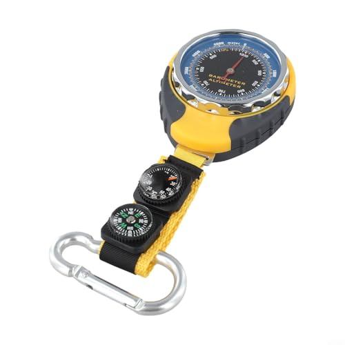 4-in-1 Outdoor Altimeter with Barometer & Thermometer for Hiking