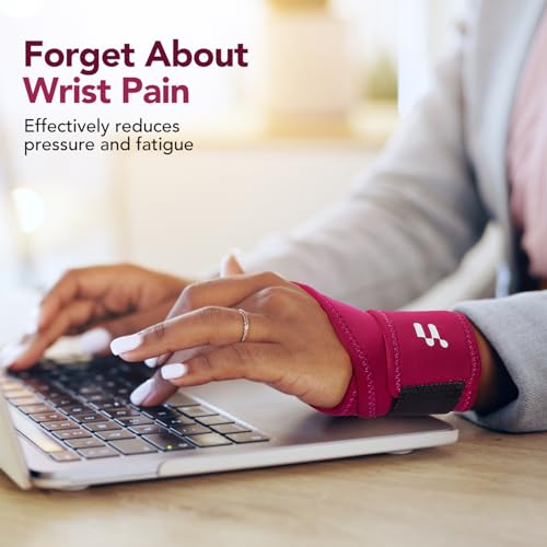 Fitomo Rose Right Carpal Tunnel Wrist Brace with Soft Thumb Opening