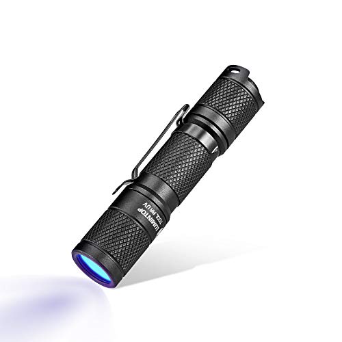 Lumintop 365nm UV Flashlight, IP68 Waterproof Black Light for Pet Stains & Scorpion Hunting