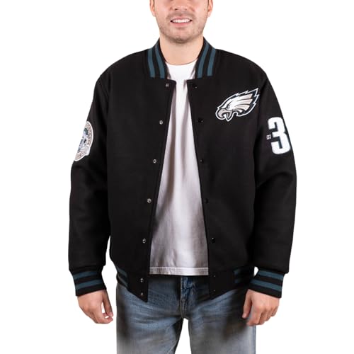 Men's NFL Classic Varsity Coaches Jacket - Philadelphia Eagles, Small