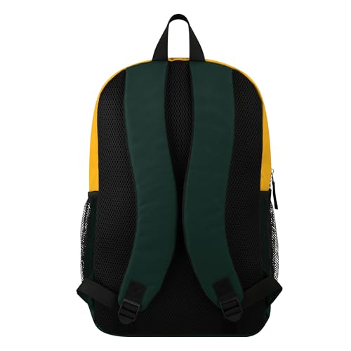 NFL Green Bay Packers Team Color Block Backpack - One Size
