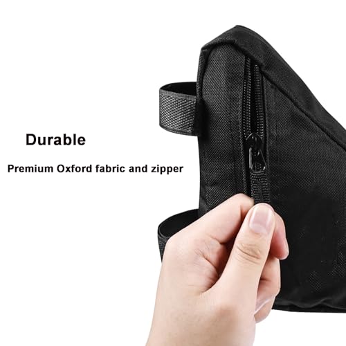 Lightweight Bike Frame Bag - Durable Cycling Storage for Road & Mountain - Small
