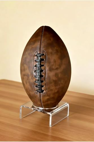 Acrylic Football Display Stand - 5mm Thick Holder for Sports Balls