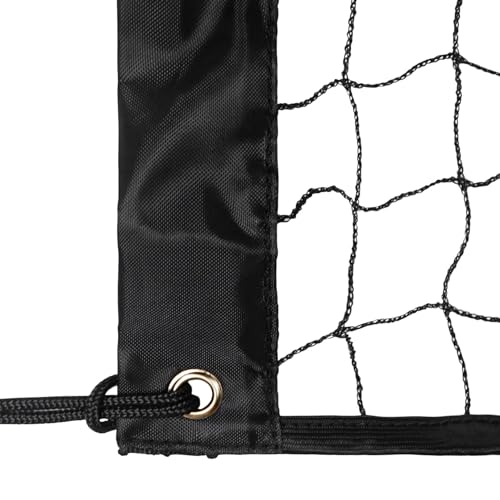 Aoneky 15ft Portable Volleyball Net for Beach Pool Water & Sand Play Black