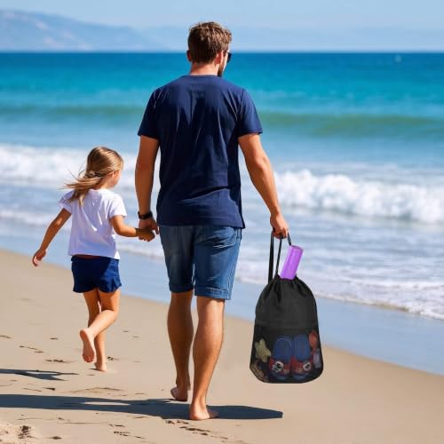 2 Pack Drawstring Gym Backpacks for Men & Women, Lightweight & Packable, 20L