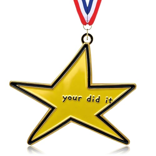 Funny Star Medal - Your Did It Trophy Award for Graduation & Birthdays