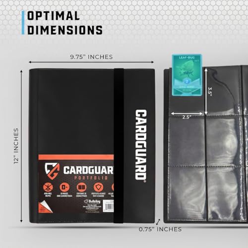 9-Pocket Trading Card Binder - Durable, Acid-Free Storage for TCGs