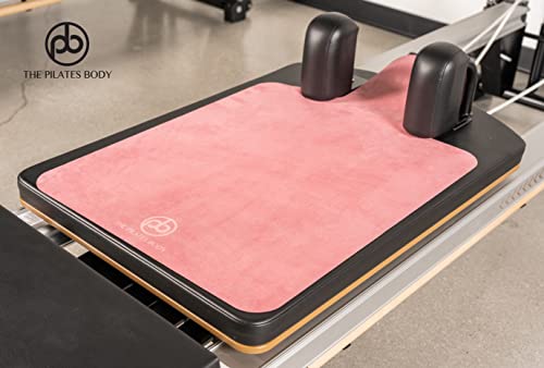 Pilates Reformer Mat - Dusty Pink, Non-Slip, Sweat-Wicking
