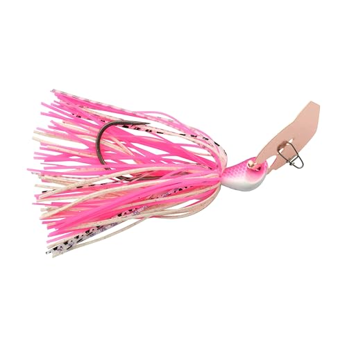 Berkley Saltwater SlobberKnocker Fishing Jig Pink Lady 3/8 oz 4/0 Hook