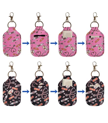 2-Pack First Aid Bandage Holder Case - Portable Keychain Storage