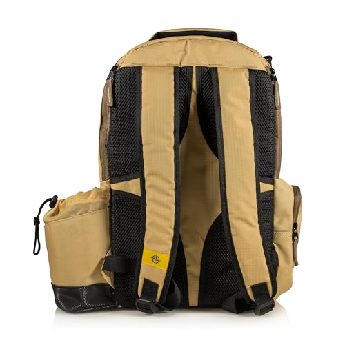 Innova Adventure Pack Disc Golf Backpack Sand Coffee Holds 25 Discs with Mini