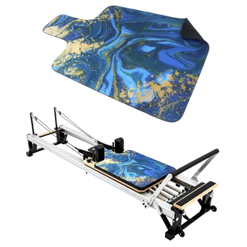 Non-Slip Pilates Reformer Mat Cover - 39" x 23", Soft Fleece