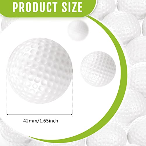 Junkin White Foam Golf Balls 24 Pack - Practice & Safe Indoor/Outdoor Swing