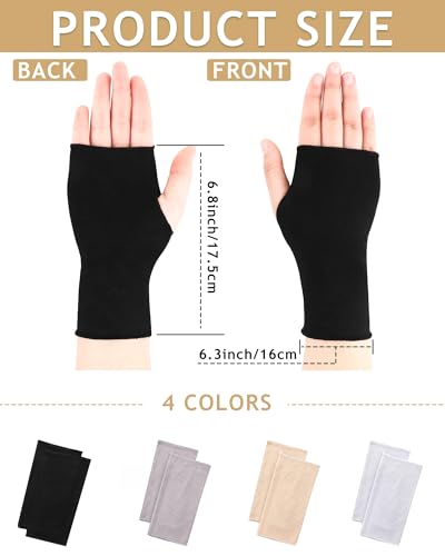 Sun Protection Gloves - 4 Pack Classic Color