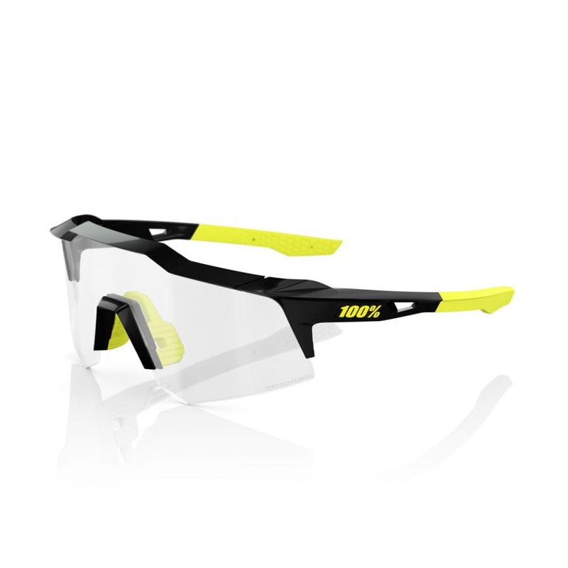 100% Speedcraft Xs Sunglasses Gloss Black, One Size